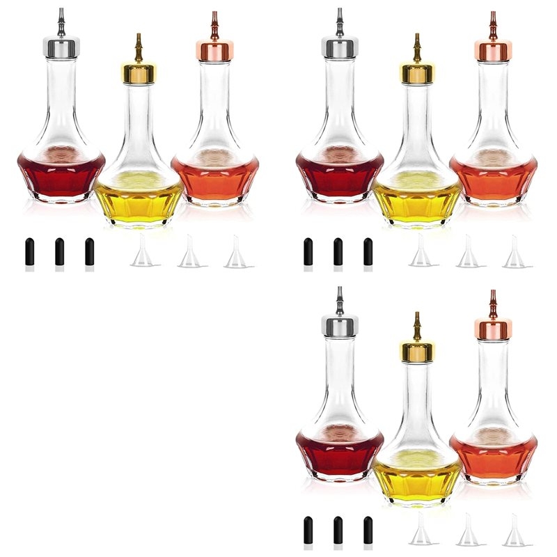 Bitters Bottle Set - 9개들이 비터스 병 세트 - 1.7온스/50ml