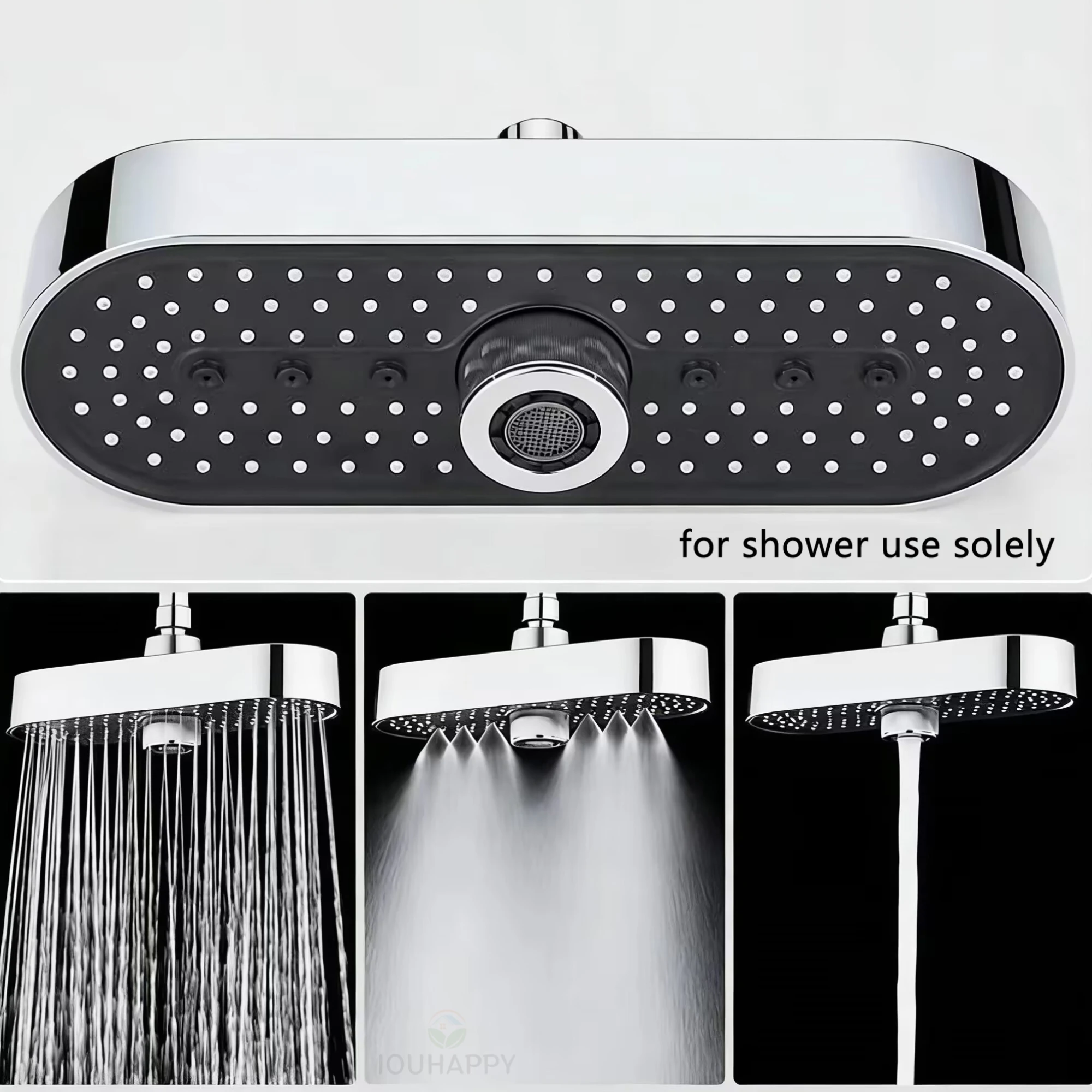 천장형 샤워 헤드, 3가지 기능의 레인 샤워 및 마사지 - Home Bar Accessories 리뷰 및 가격