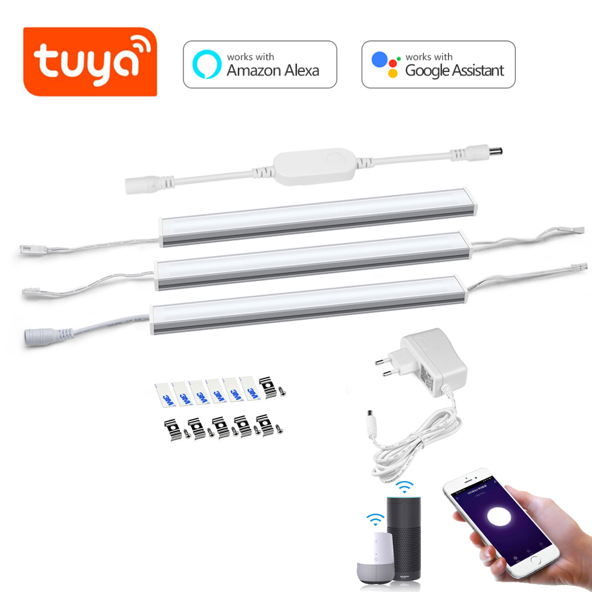 스마트 투야 와이파이 알루미늄 바 LED 조명 키트,  - Home Bargains 리뷰 및 가격