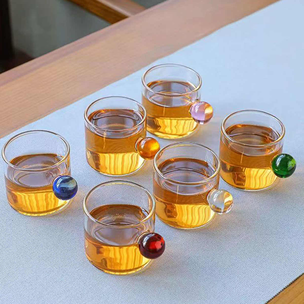 둥근 손잡이가 달린 고품질의 다채로운 색상의 유리 우유 - Highball Glass Set 리뷰 및 가격