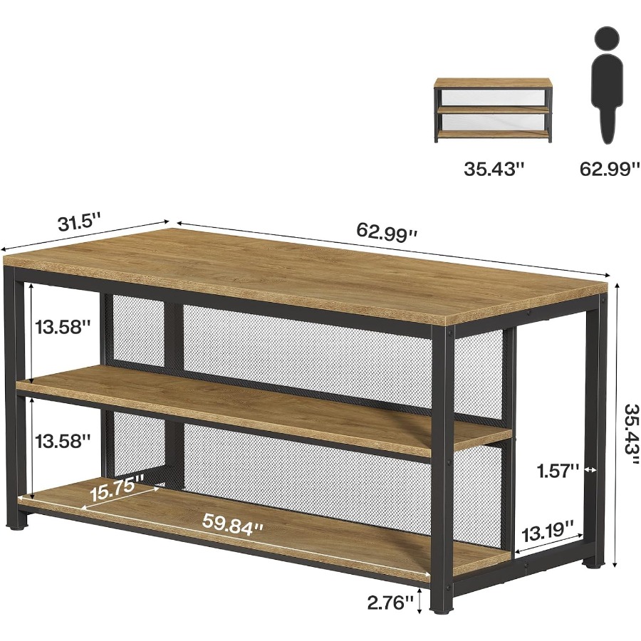 63인치 바 테이블, 수납 선반과 의자가 함께 있는 산 - Home Bar Shelves 리뷰 및 가격