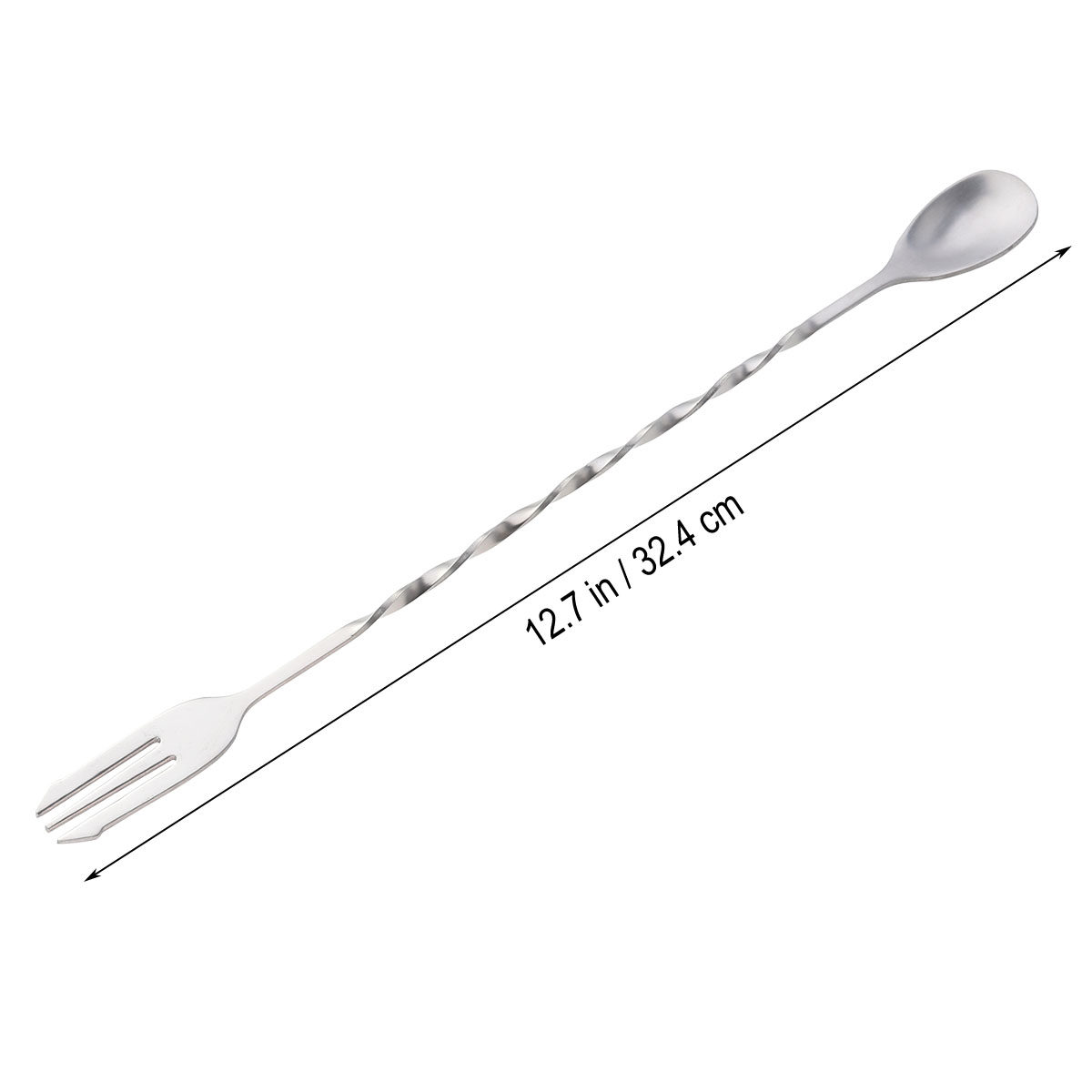 304 스테인리스 스틸 칵테일 픽, 믹싱 포크, 꼬임형 - Bar Spoon Twisted 리뷰 및 가격