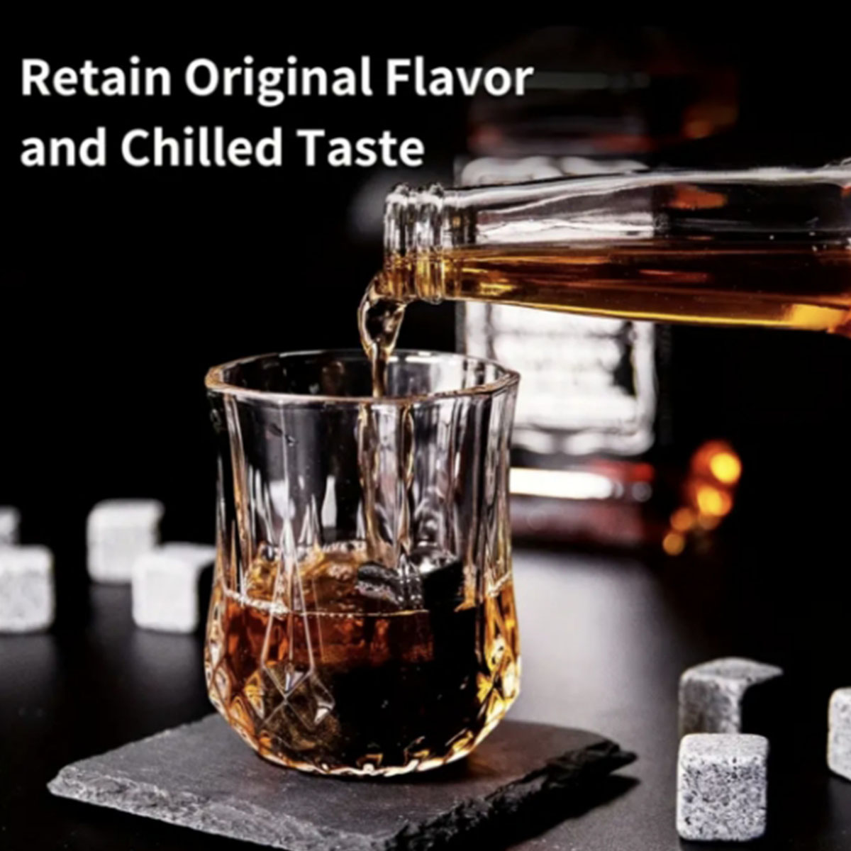 크리스마스 발렌타인 선물 위스키 돌 안경 세트 나무 병 - Highball Glass Set 리뷰 및 가격